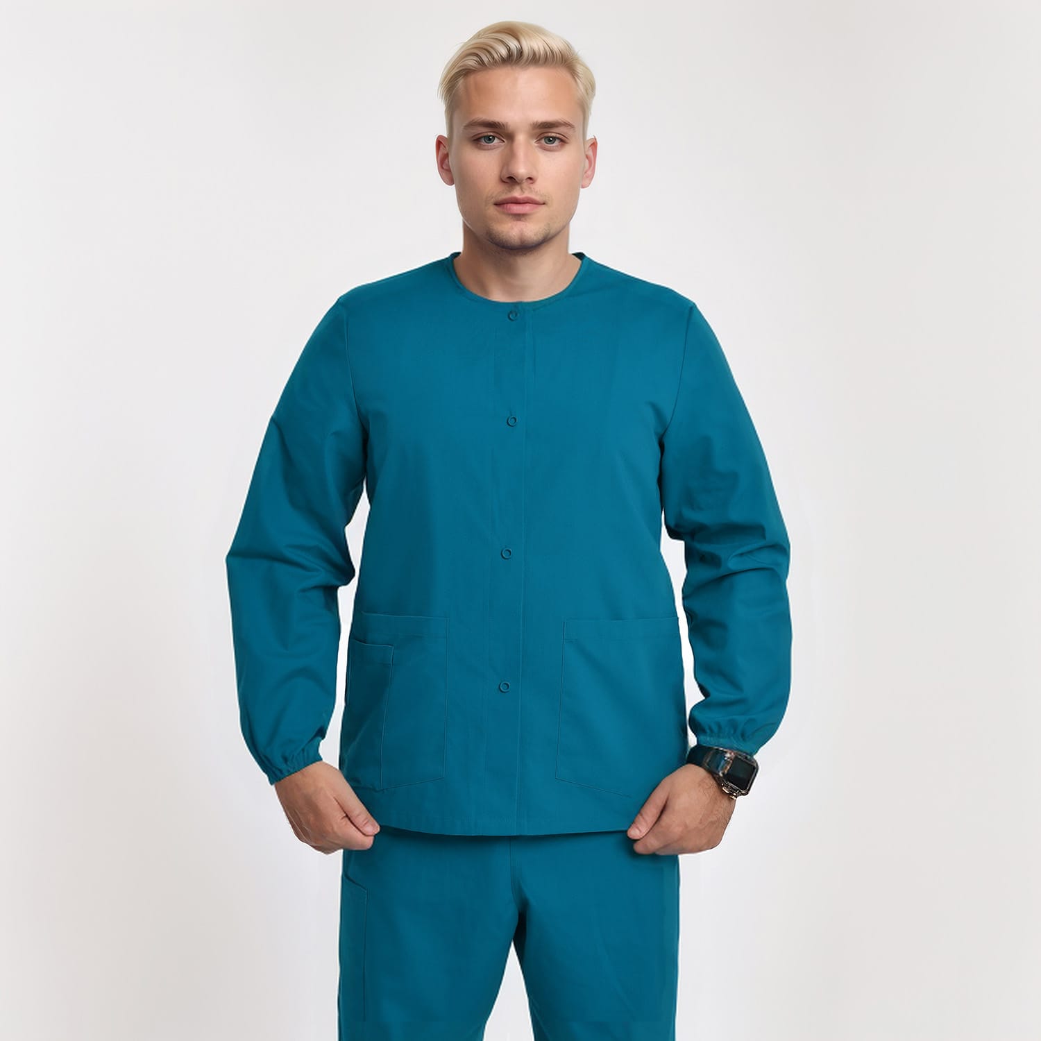Scrub Unisex 3-Pocket Scrub Jacket Men 727
