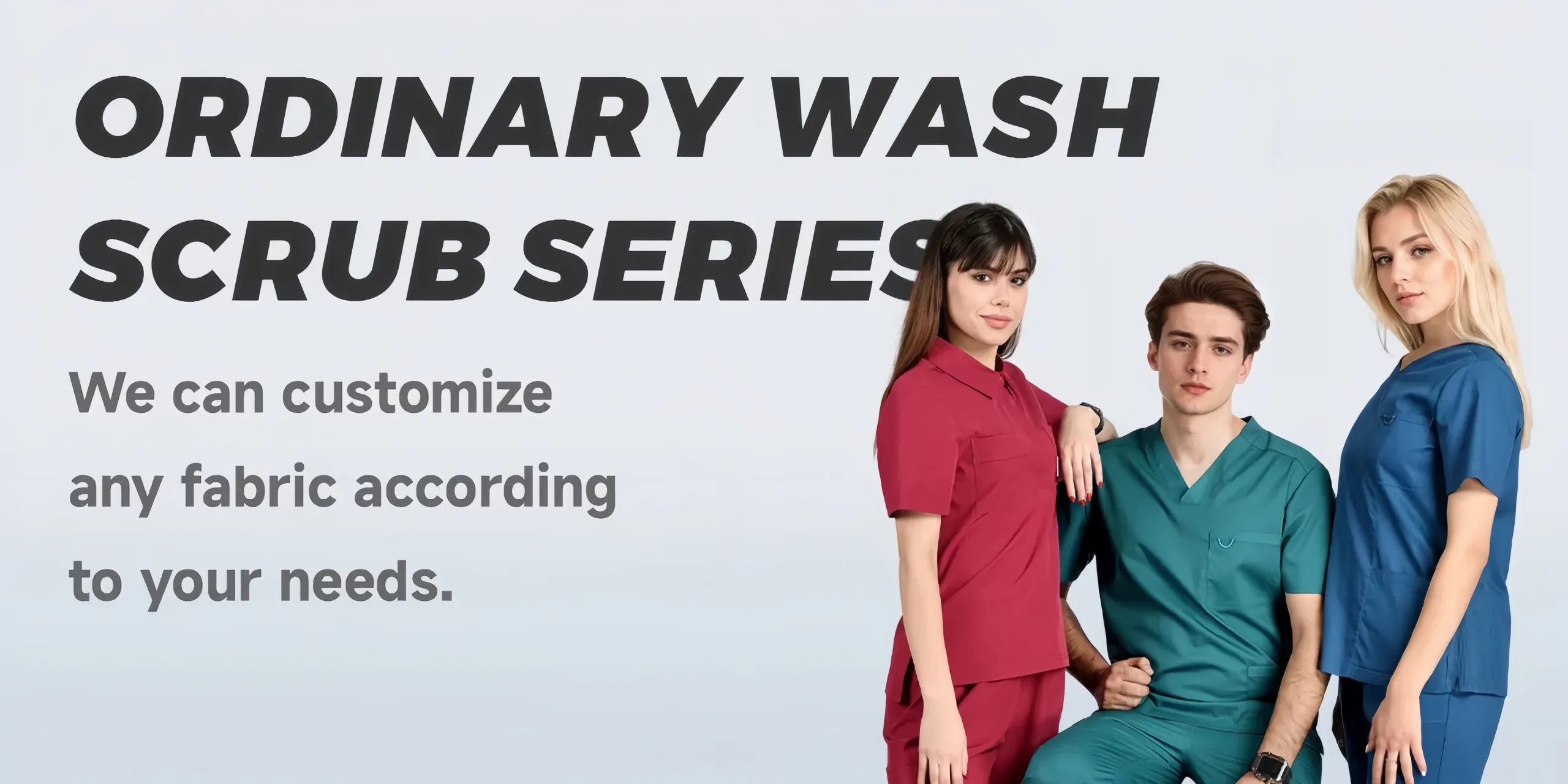 fashion-scrubs-uniforms-1 Customizable unisex scrub set in multiple colors, designed for healthcare professionals.