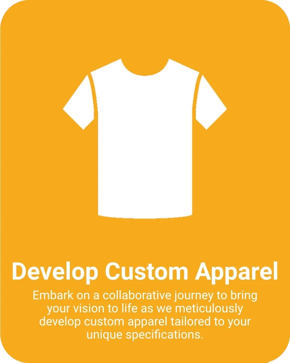Develop Custom Apparel