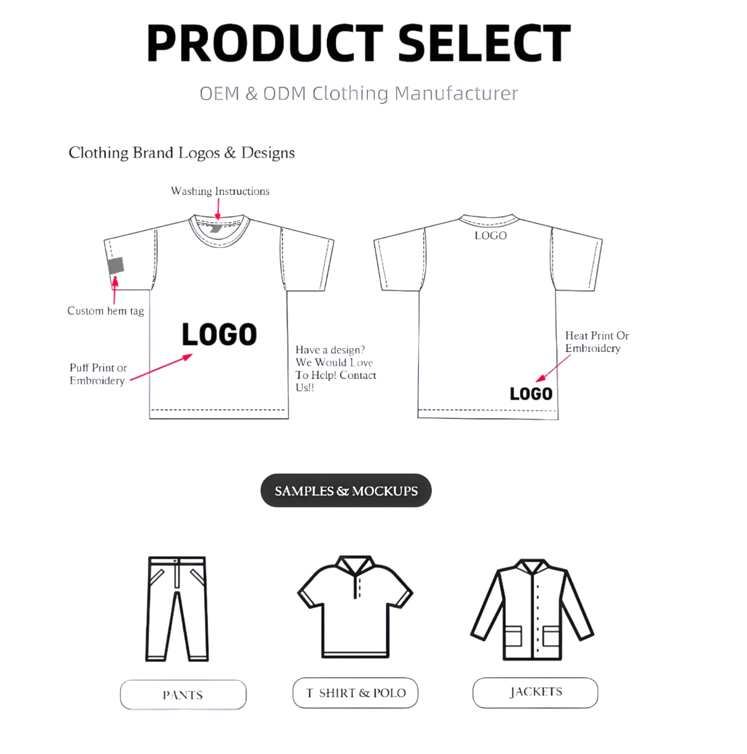 OEM & ODM clothing Manufacturer OEM & ODM clothing Manufacturer