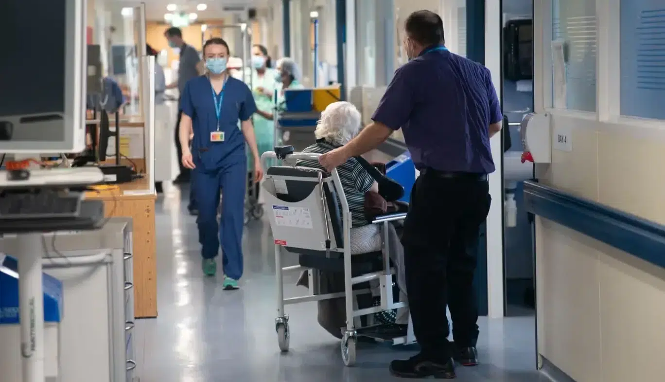 Hospital corridor Hospital corridor