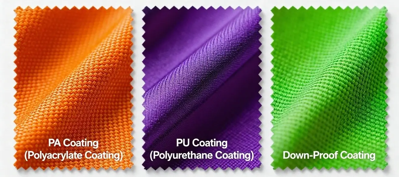 PA White Coating-PU White Coating-PA Silver Coating