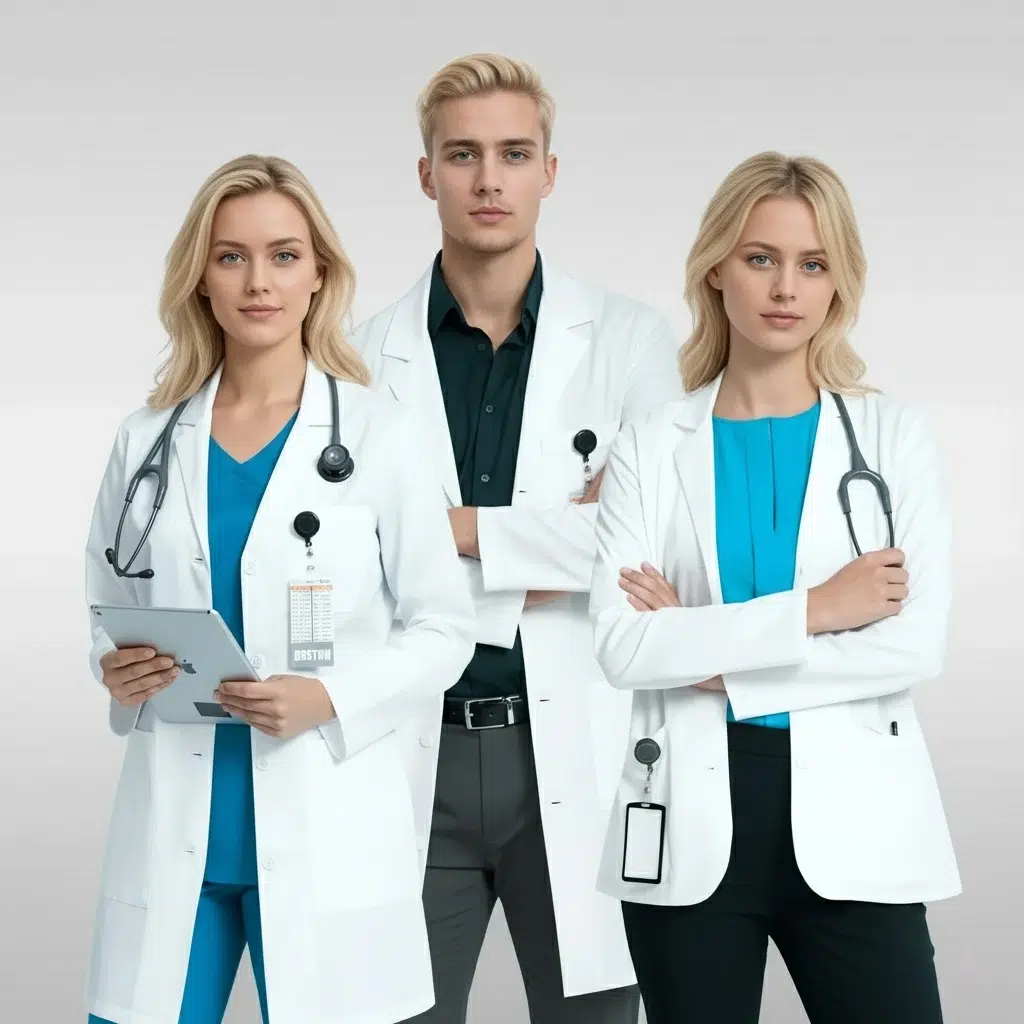 See All White Lab Coats