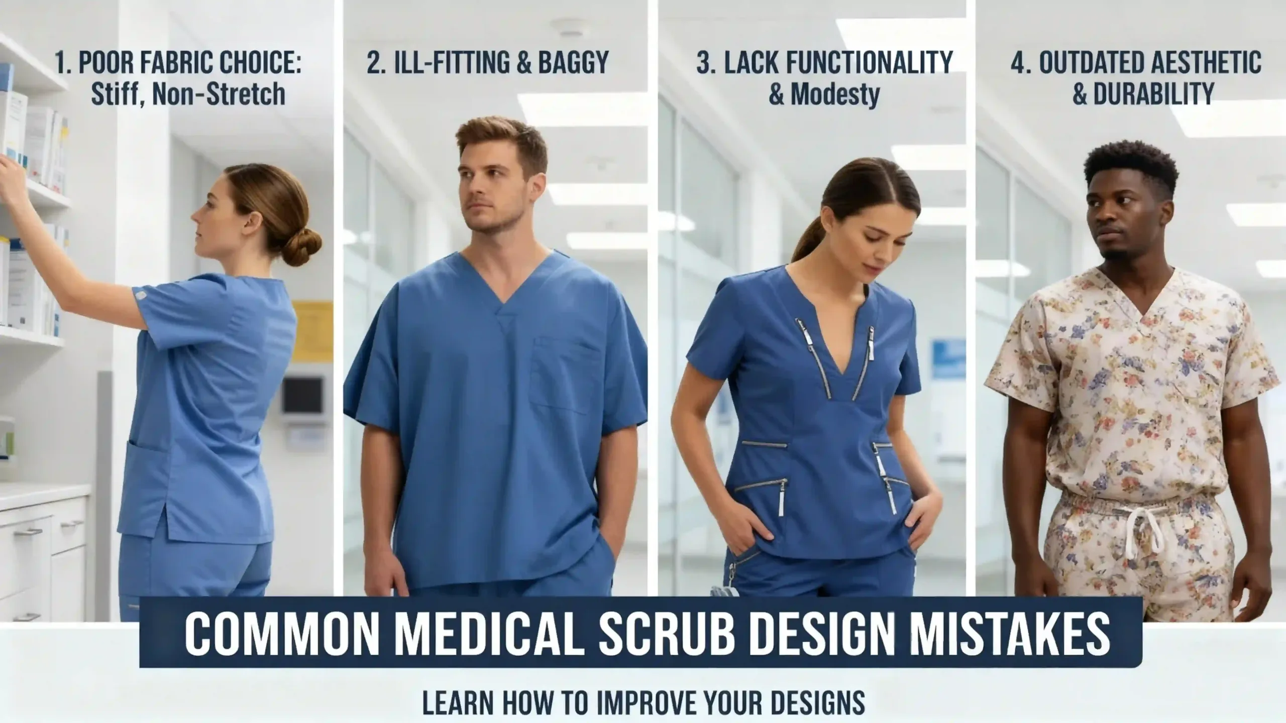 Fit for Different Body Types in Medical Scrubs medical scrubs fit for different body types