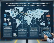 International shipping of medical uniforms worldwide