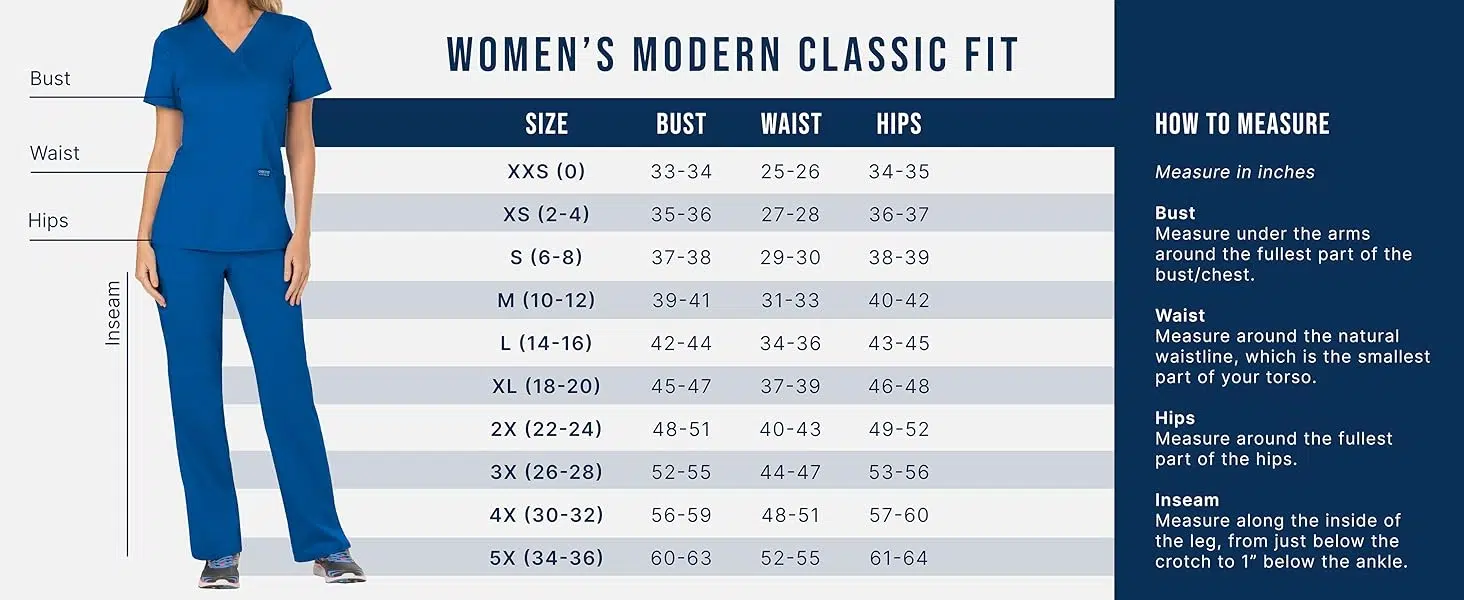 scrub-size-chart-reference-fit-guide